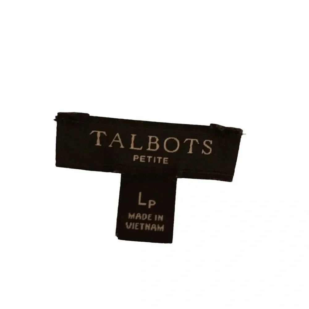 Talbots Girlfriend Cardigan Cream/Ivory Sweater Large Petite NWOT - Picture 2 of 13